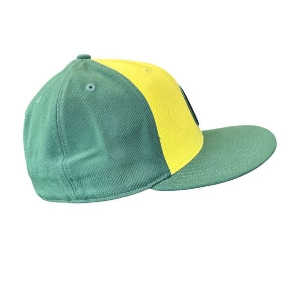 Nike Oregon Ducks Vintage Fitted Hat Green Unisex Size 7 - Picture 4 of 6